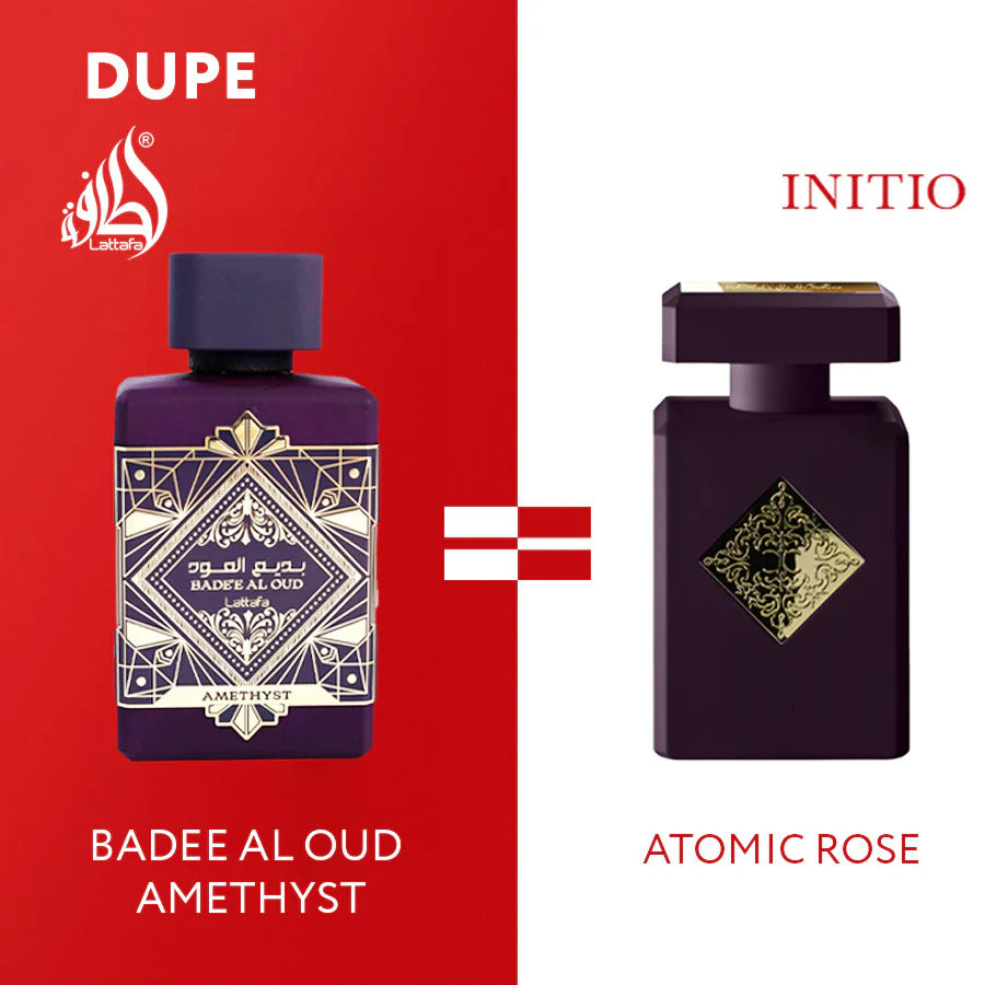 Bade'e Al Oud Amethyst Lattafa unisex 100ml EDP (LUJO) en caja PREMIUM 1.1
