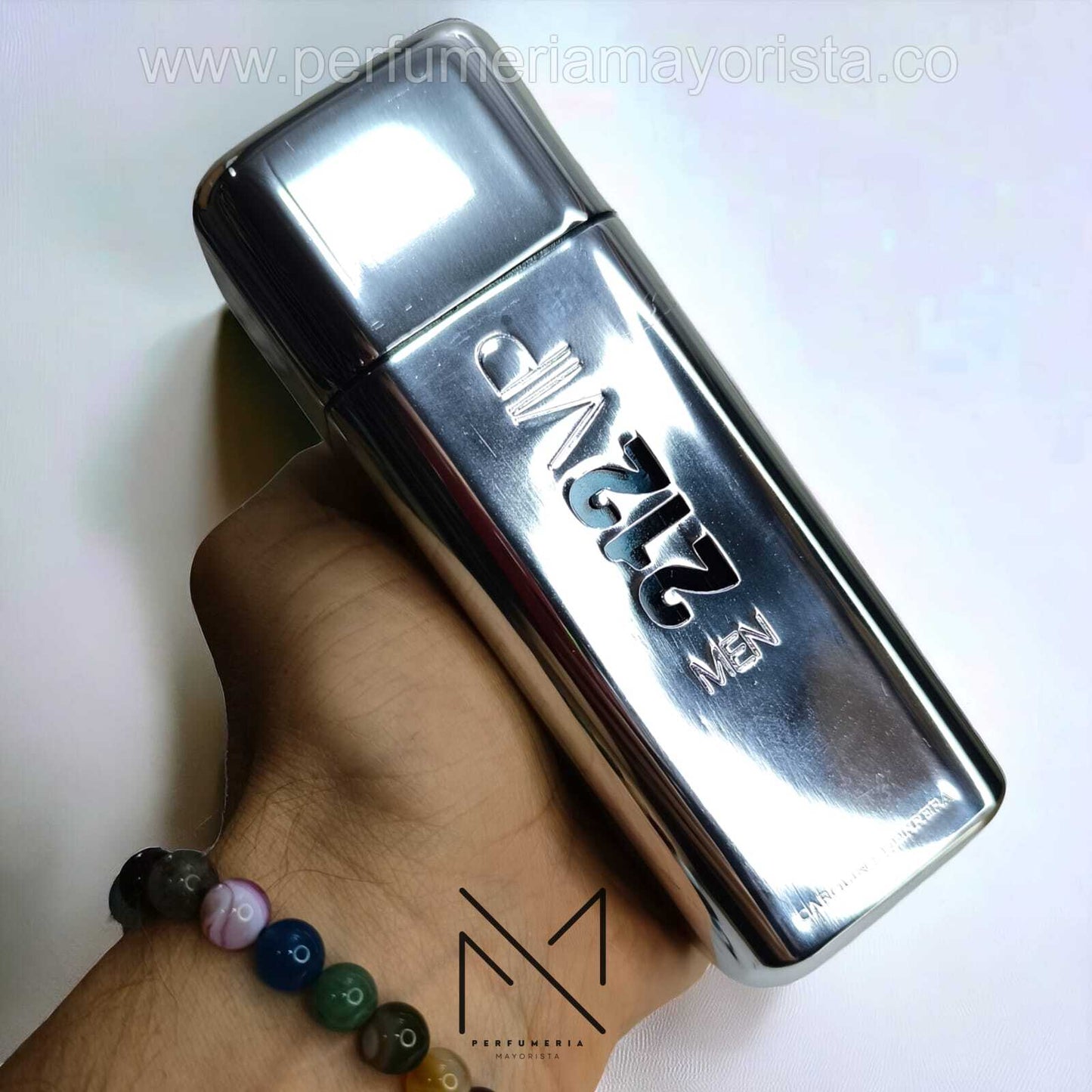 212 VIP men Carolina Herrera 100ml EDT (METALICA) PREMIUM 1.1