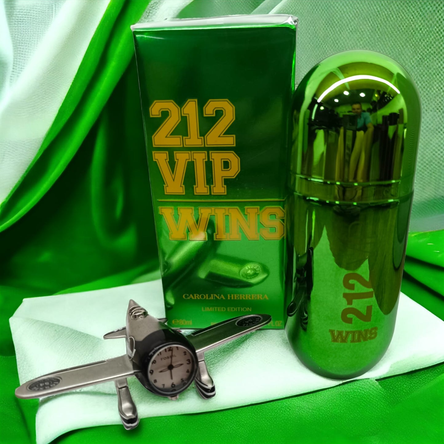 212 VIP Wins D Carolina Herrera 80ml EDT PREMIUM 1.1