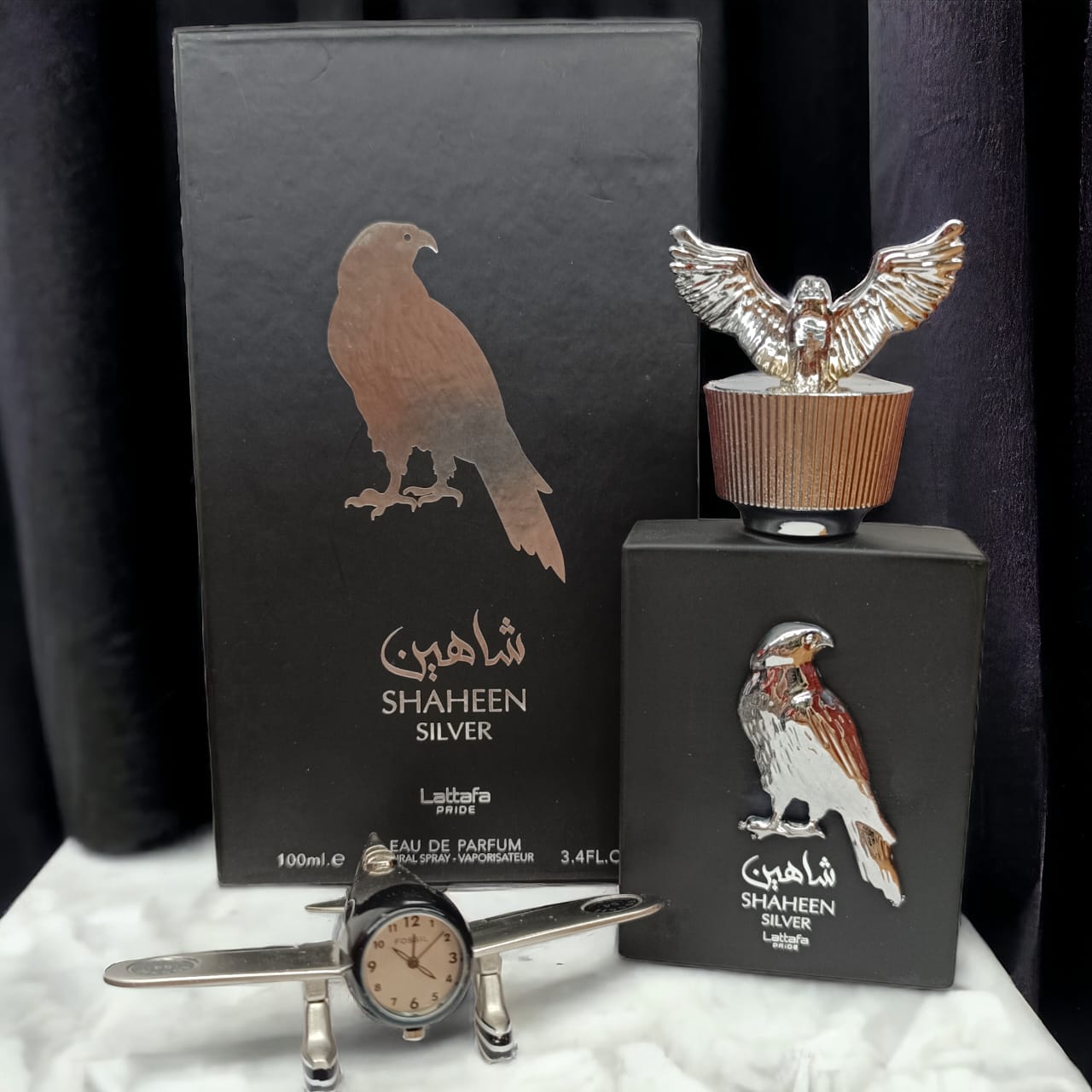 Shaheen Silver Lattafa EDP unisex 100ml Unisex (LUJO) 1.1