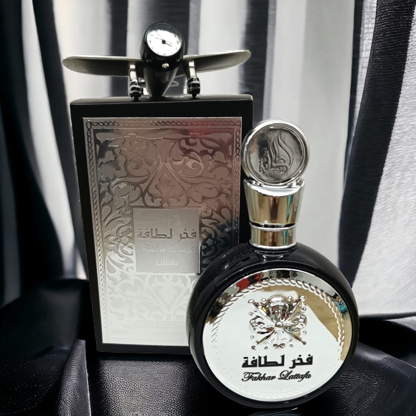 Fakhar Black Lattafa para HOMBRE 100ML PREMIUM 1.1