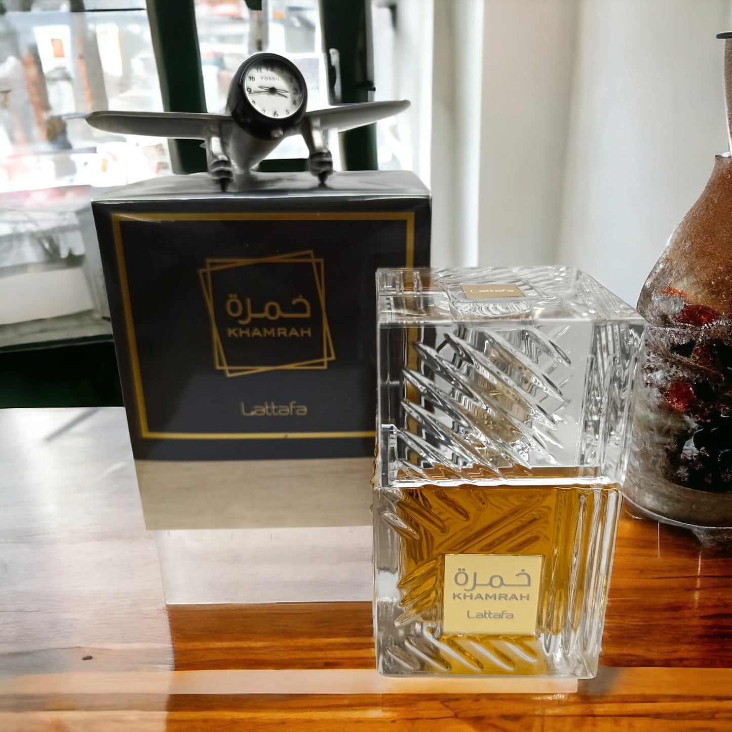 Khamrah de Lattafa EDP Unisex 100ml EN CAJA PREMIUM 1.1