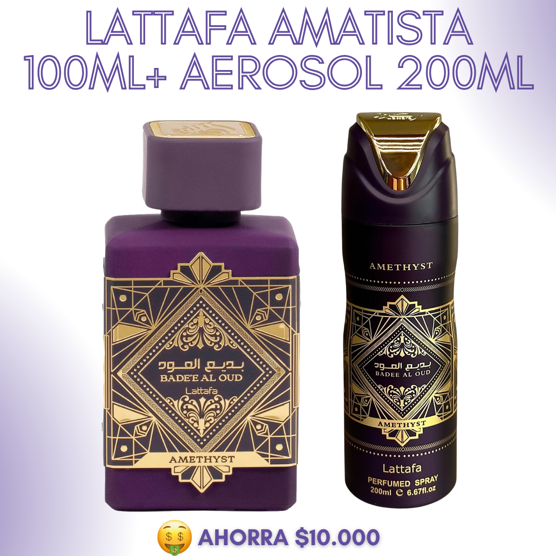 Lattafa amatista (CAJA) + aerosol