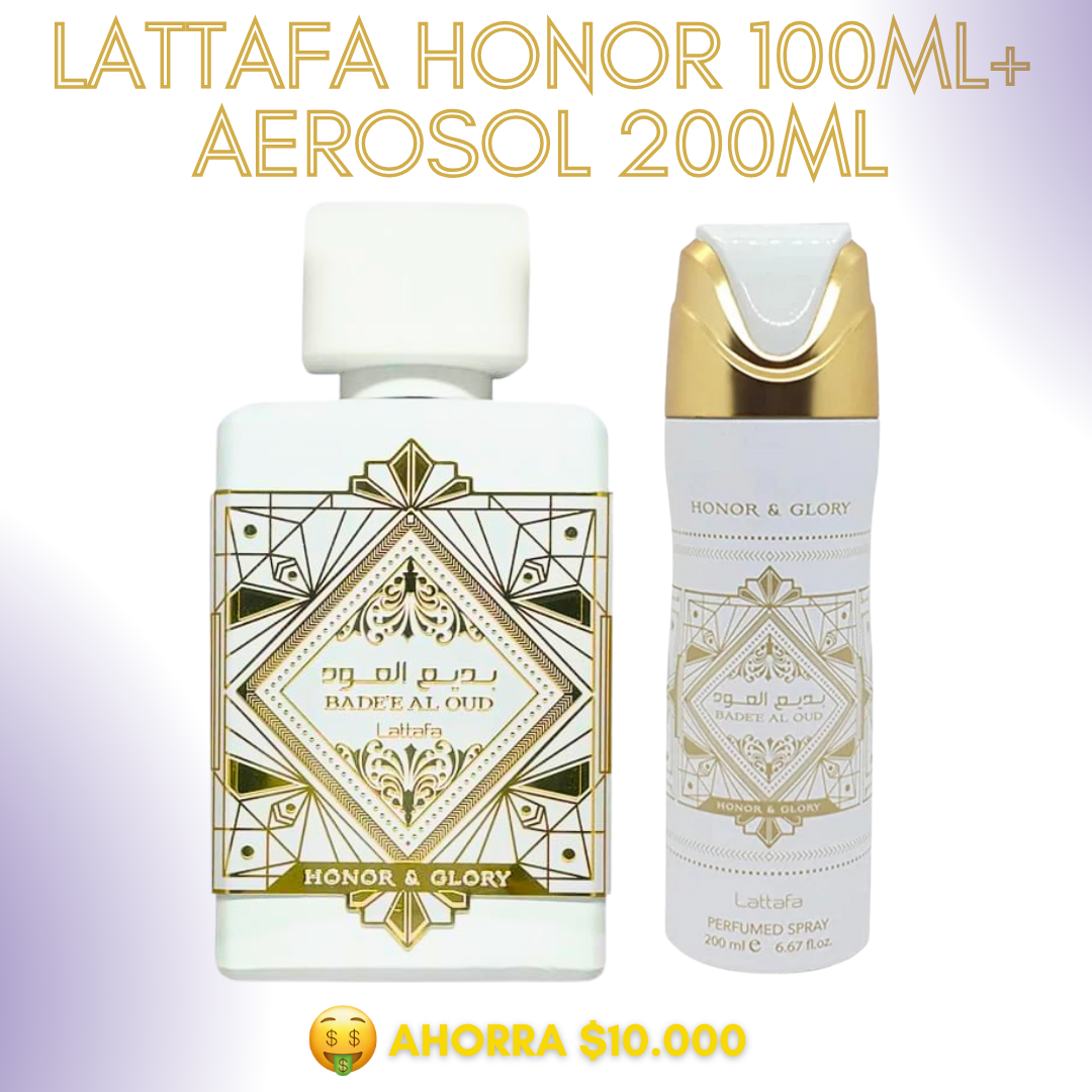 Lattafa Honor (CAJA) + aerosol