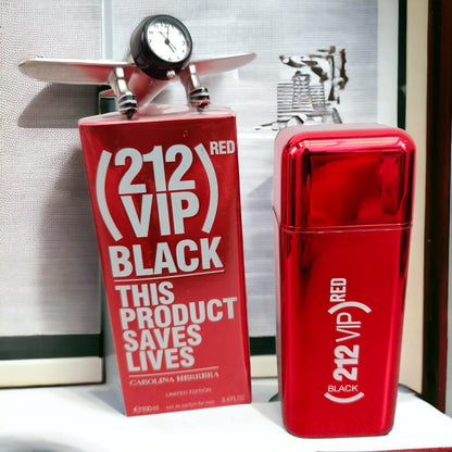 212 VIP Black red Carolina Herrera 100ml EDT 1.1