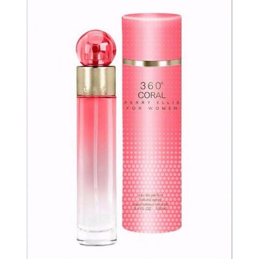 Perfume 360 grados coral de Perry Ellis 100ml EDT 1.1