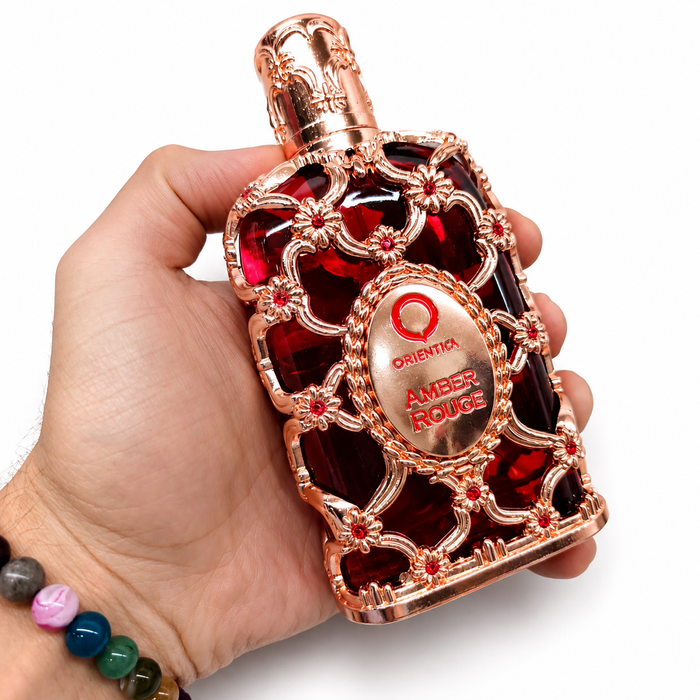 Amber Rouge de Orientica  EDP Unisex 80ml (CAJA) PREMIUM 1.1