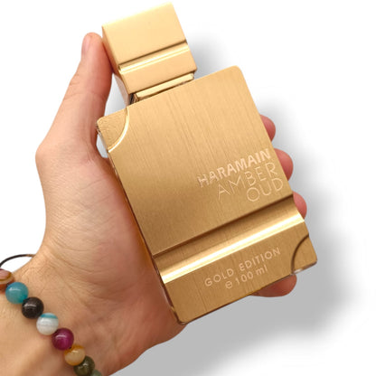 Amber Oud Gold metalica (ESTUCHE) 1.1