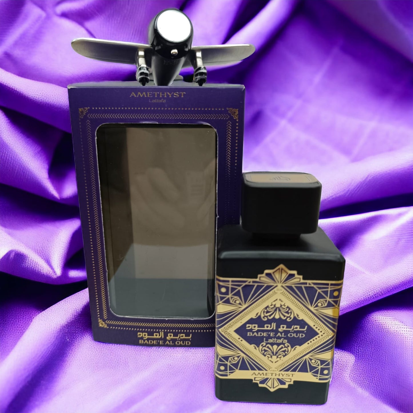 Bade'e Al Oud Amethyst Lattafa unisex 100ml EDP (SENCILLA)