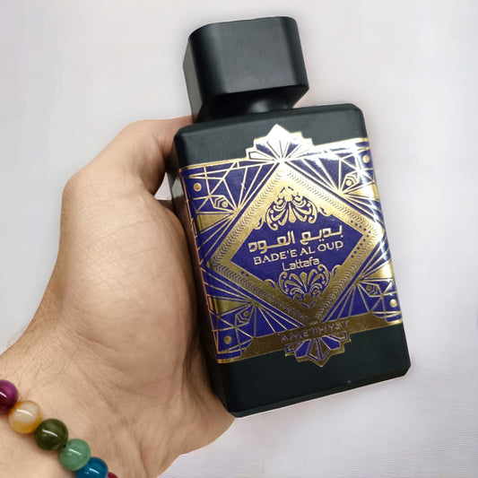 Bade'e Al Oud Amethyst Lattafa unisex 100ml EDP (SENCILLA)