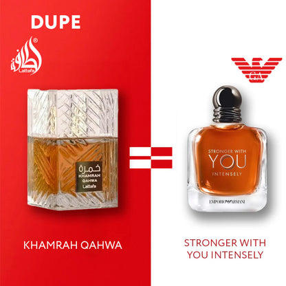 Khamrah Qahwa EDP Lattafa Unisex 100ml SENCILLA